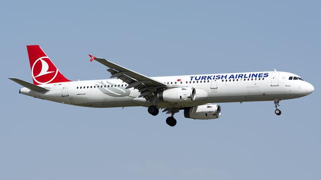 TC-JMI:Airbus A321:Turkish Airlines